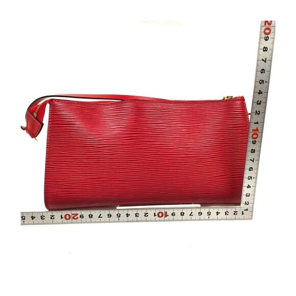 Louis Vuitton LV Accessories Pouch Epi red Epi 400-060525 - Picture 2 of 13